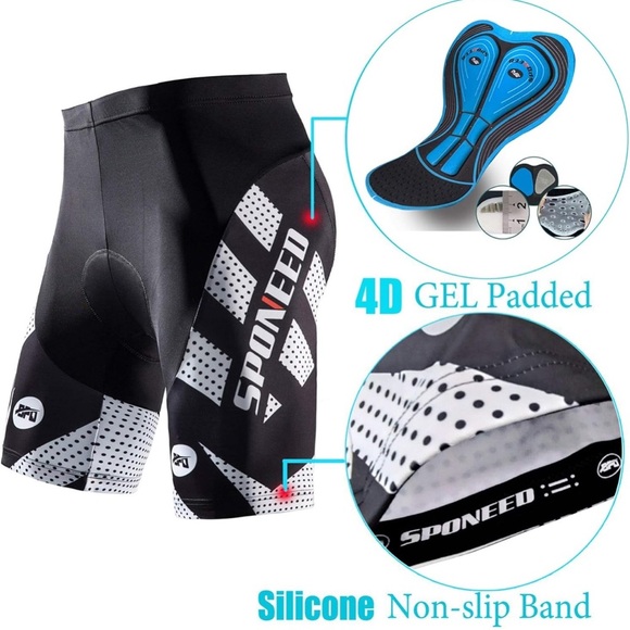 Men's Black Athletic Shorts - Picture 4 of 6